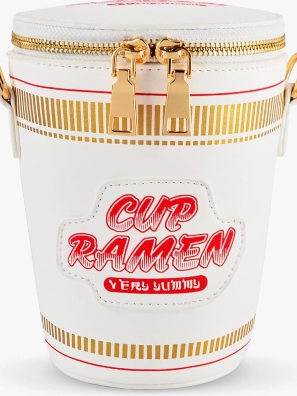 Cup Ramen White Novelty Party Bag
